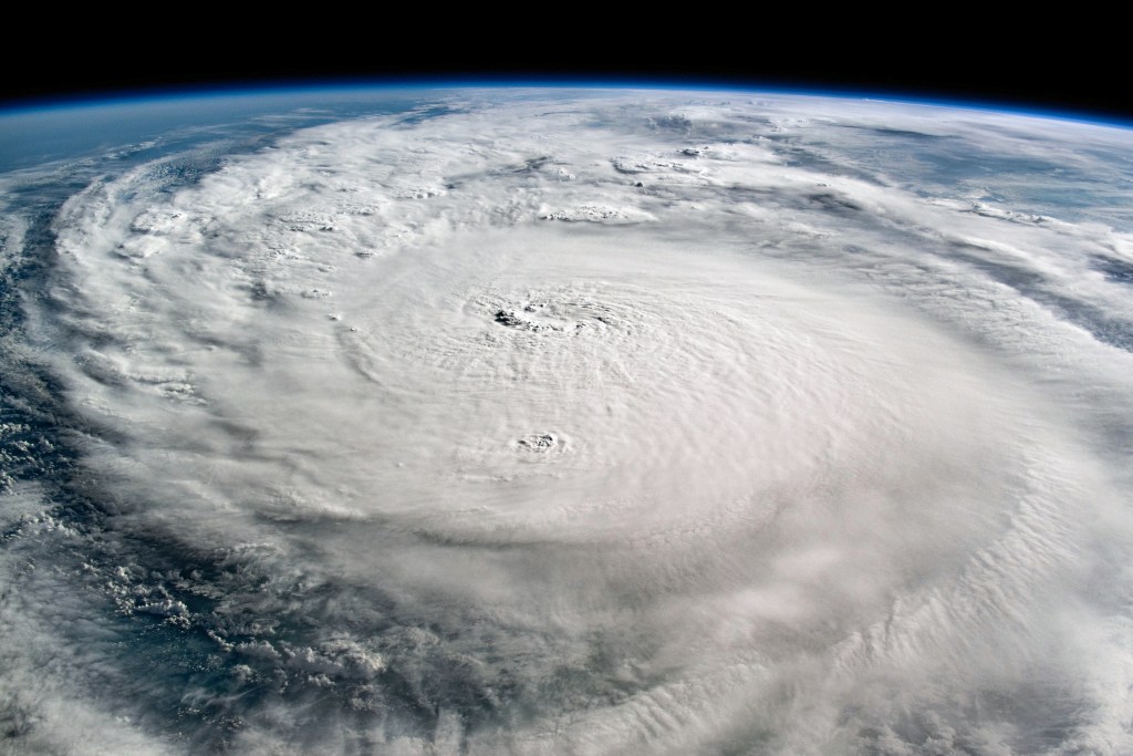 Hurricane Milton, as seen from the International Space Station, over the Gulf of Mexico on Oct. 8, 2024. Credit: NASA